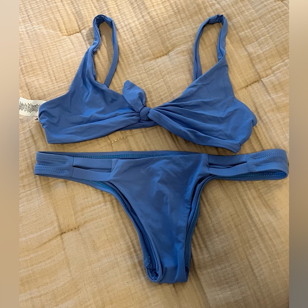 Vitamin A Swim Blue Bikini
